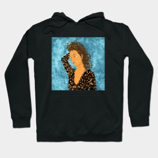 A pretty woman in her melancholic dreams Hoodie